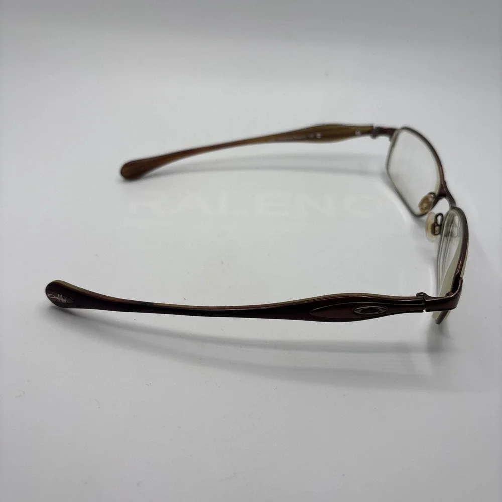 Oakley Flawless 4.0 Eyeglasses Polished Brown Frame 51-16-130mm #D104
